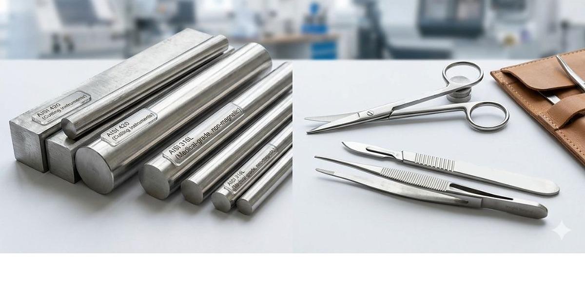 Choosing the Right Steel: The Science Behind Premium Surgical Instruments