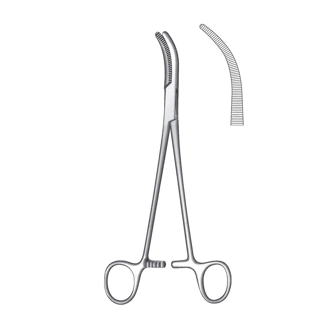  MOYNIHAN HYSTERECTOMY & VAGINAL CLAMPS FORCEPS CURVED