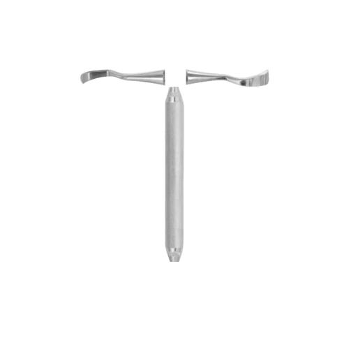 13KL 4/6mm Titanium Available Implant Chisels