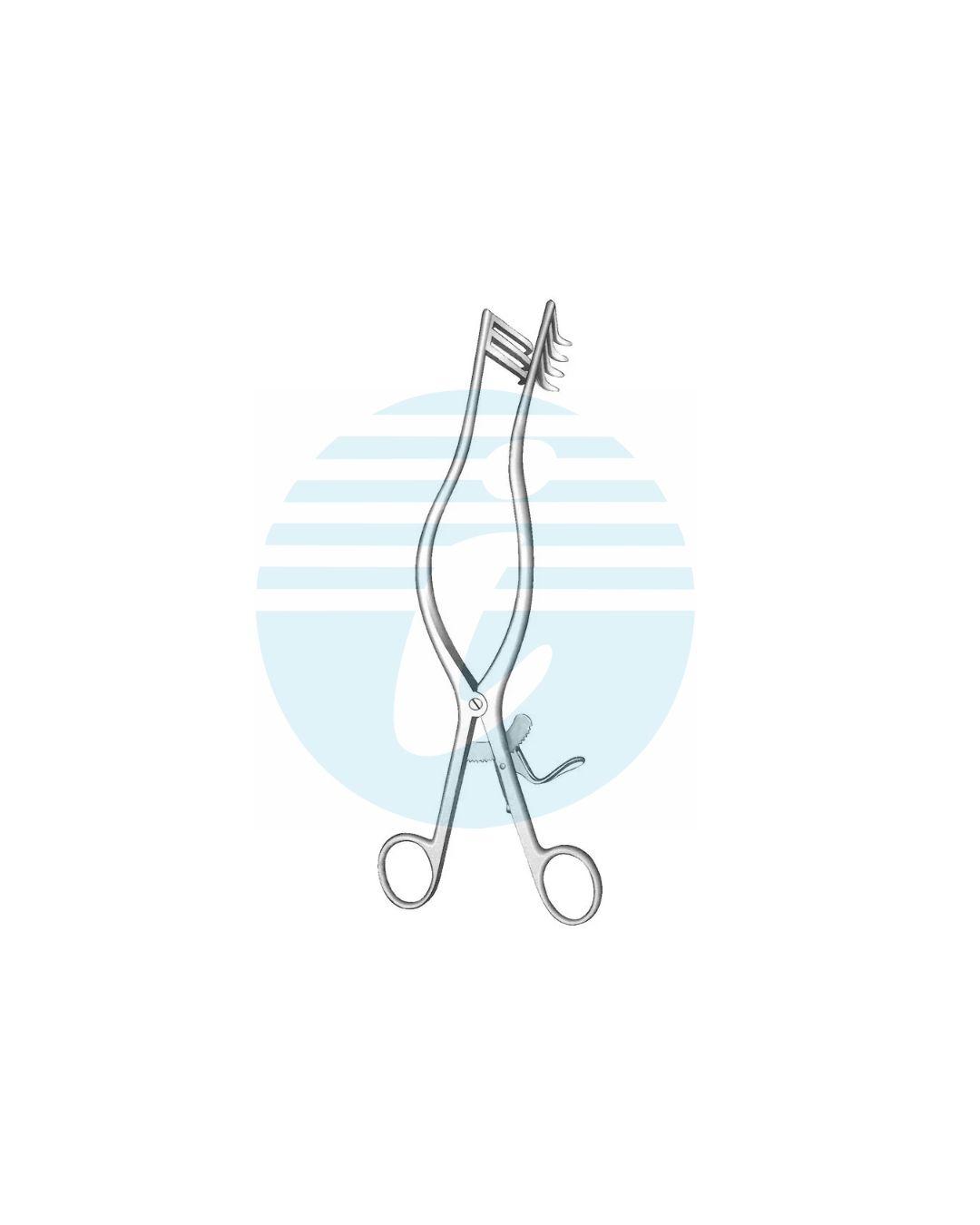ADSON BABY Wound Spreaders Self-retaining 3:4 Teeth Blunt