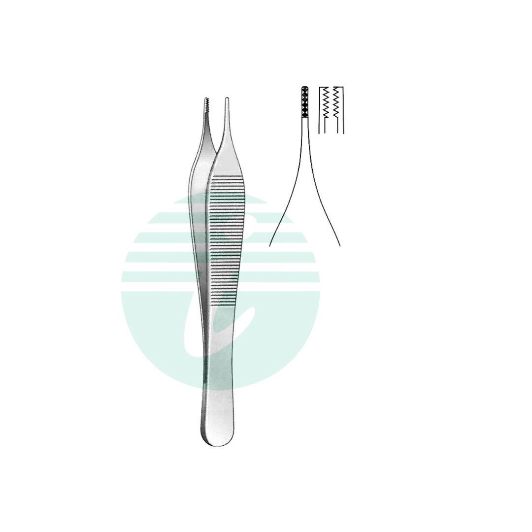 ADSON-BROWN MICRO FORCEPS SPLINTER FORCEPS 7:7 Teeth