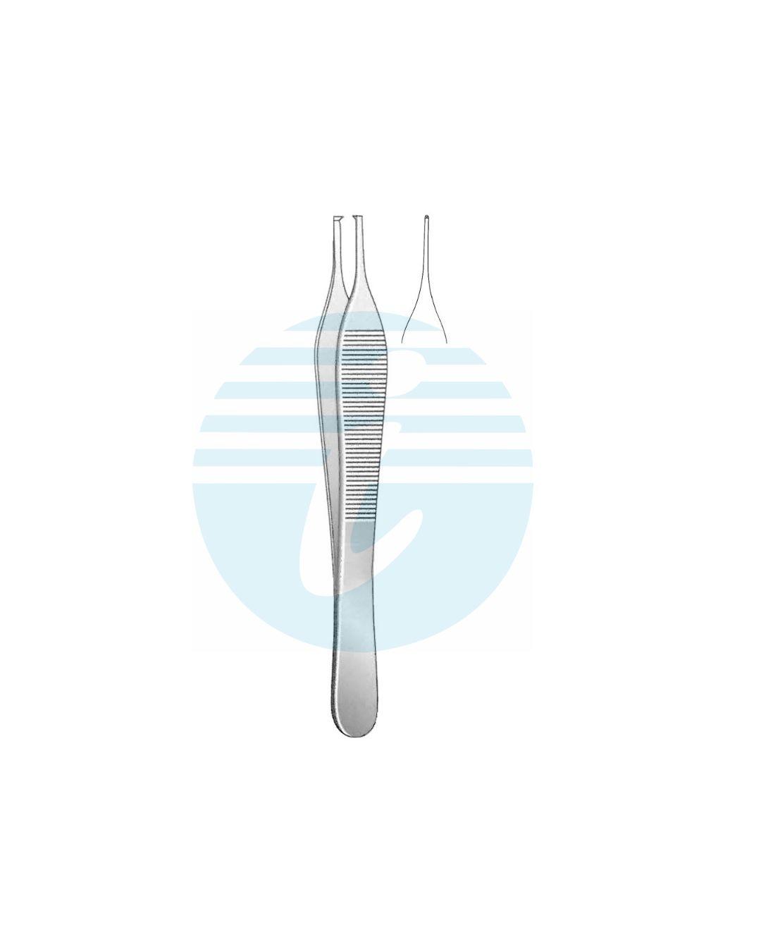 ADSON DRESSING AND TISSUE FORCEPS 1:2 Teeth