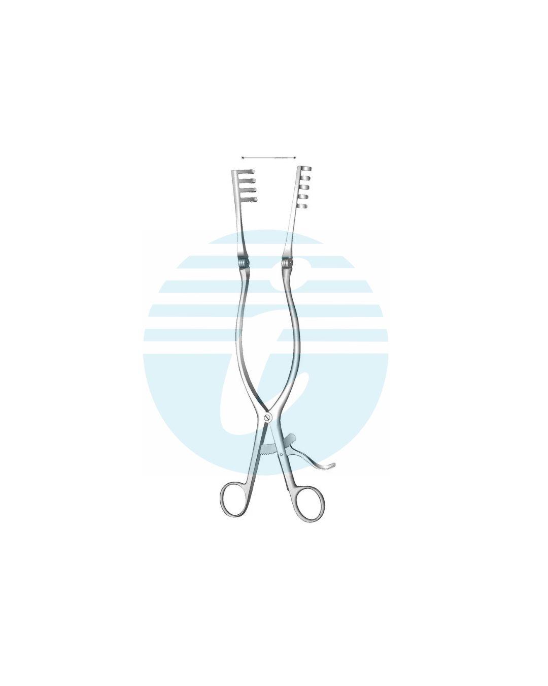 ADSON Wound Spreaders Self-retaining 4:5 Teeth Blunt