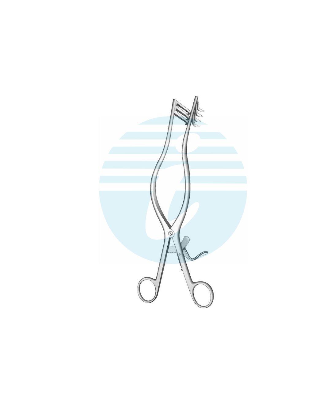 ADSON Wound Spreaders Self-retaining 4 x 4 Sharp 