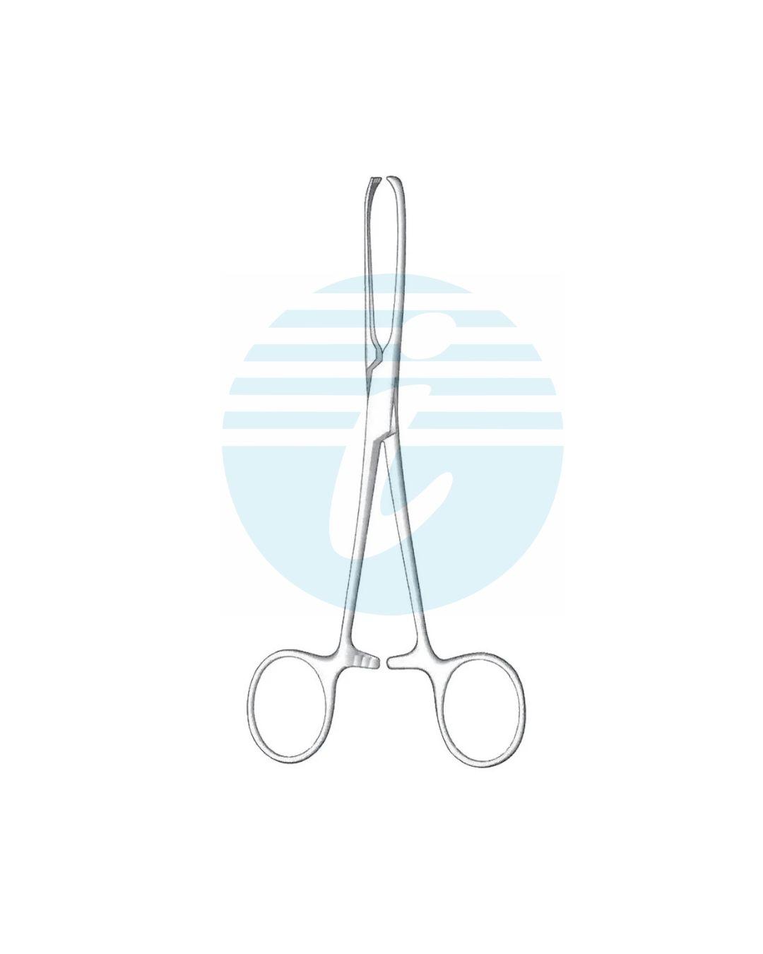 ALLIS-BABY TISSUE AND ORGAN HOLDING FORCEPS 5:6 TEETH