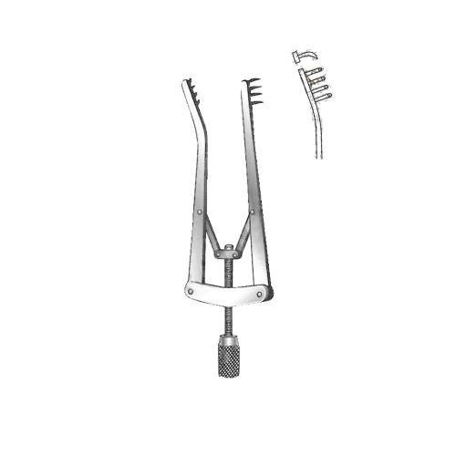 ALM Wound Spreaders  Self-retaining Blunt