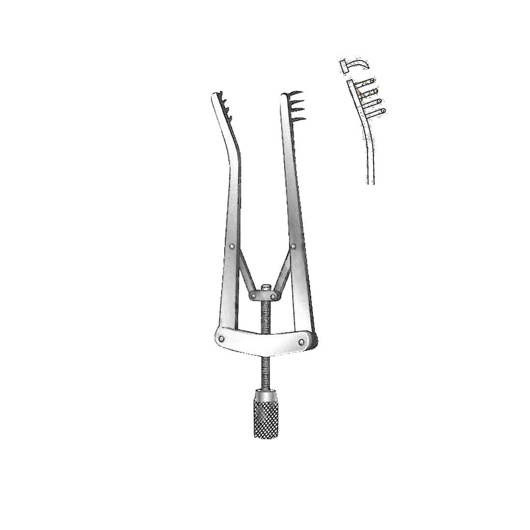 ALM Wound Spreaders  Self-retaining Blunt