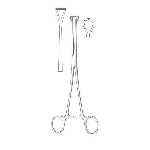 BABCOCK-ATRAUMA TISSUE AND ORGAN HOLDING FORCEPS
