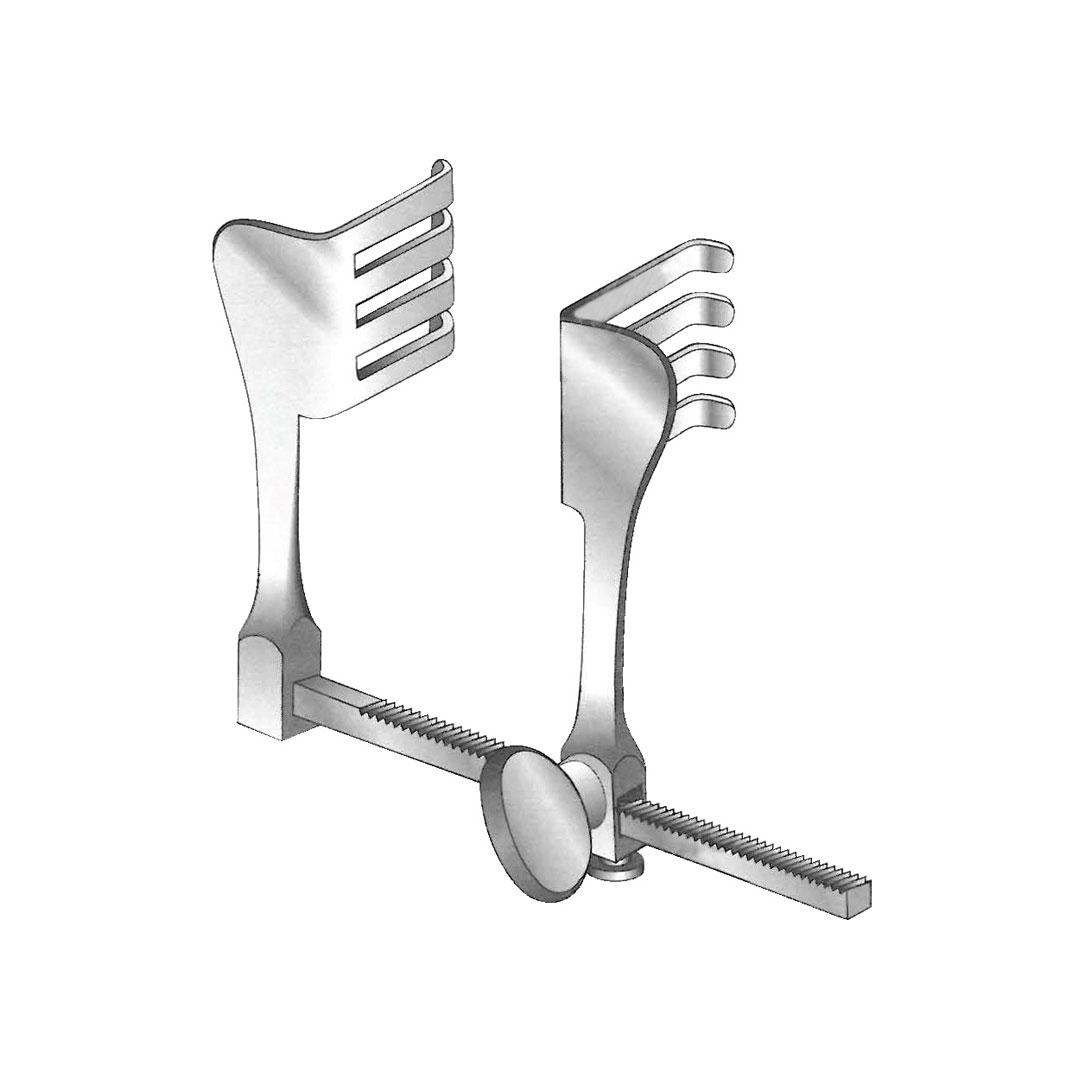 BADGLEY Retractors 50 x 44 mm Spread