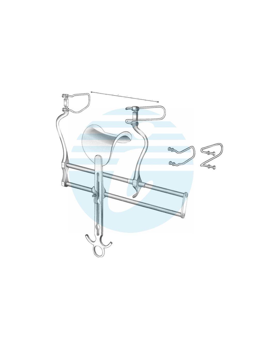 BALFOUR Abdominal Retractors Opening 