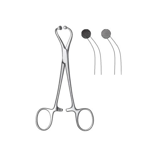 BALL-SOCKET TOWEL FORCEPS For paper cloths
