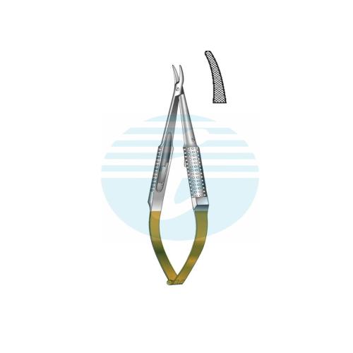 BARRAQUER NEEDLE HOLDERS TC GOLD 