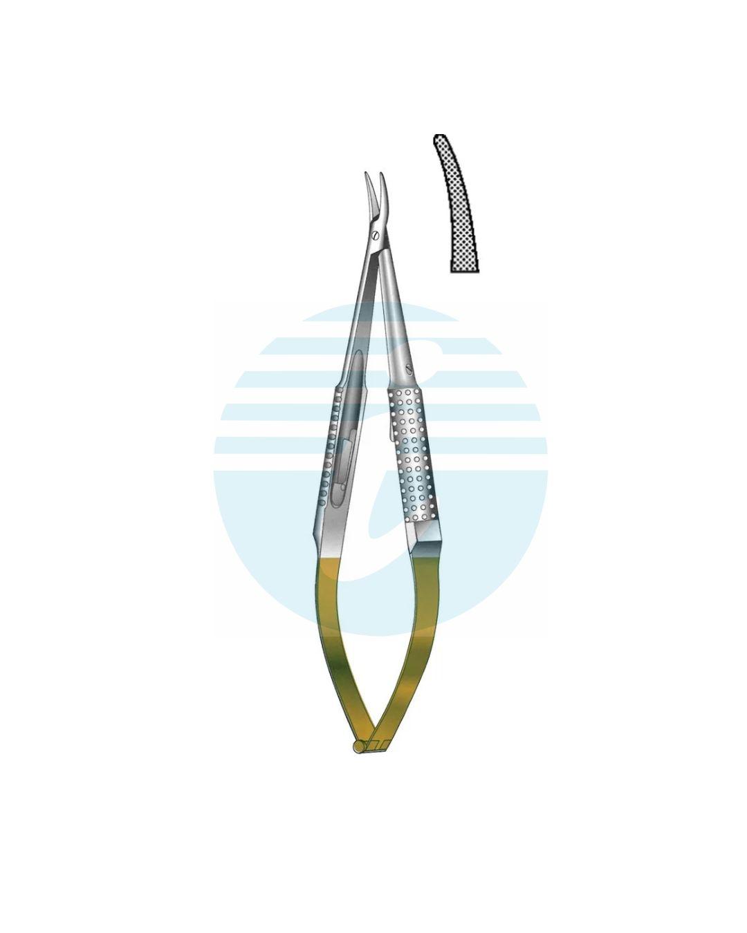 BARRAQUER NEEDLE HOLDERS TC GOLD 