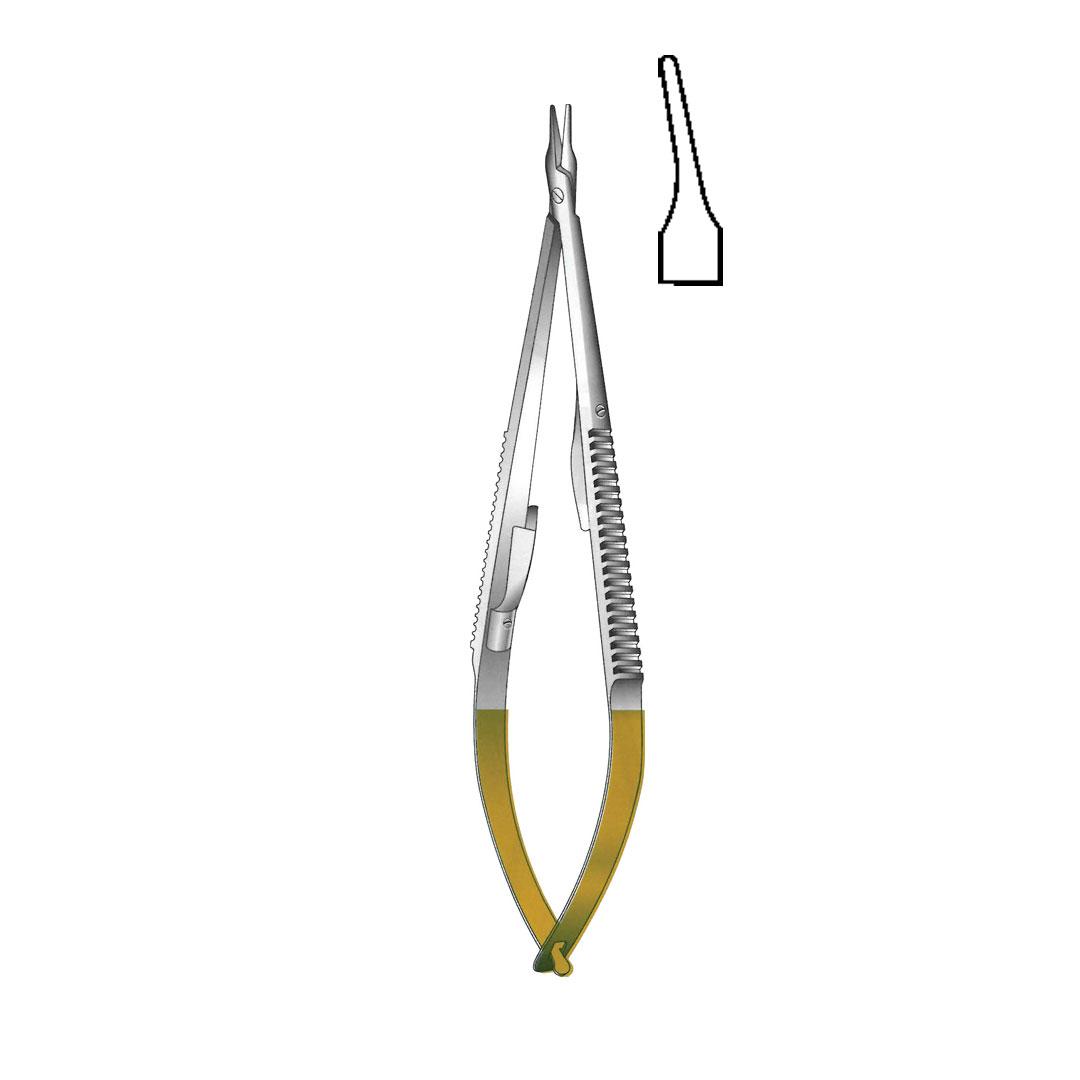 BARRAQUER NEEDLE HOLDERSTC GOLD Extra delicate with lock