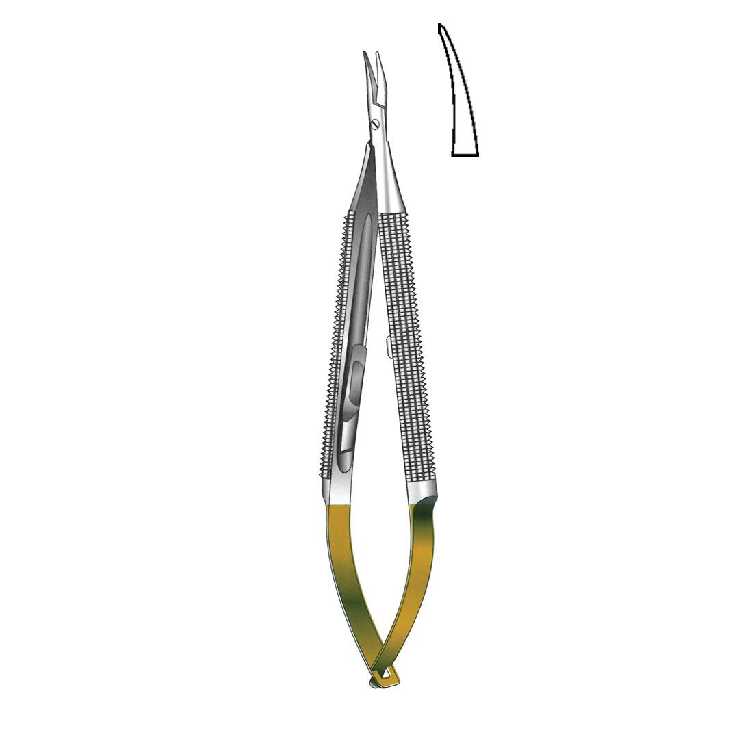 BARRAQUER-TROUTMAN NEEDLE HOLDERS TC GOLD With lock
