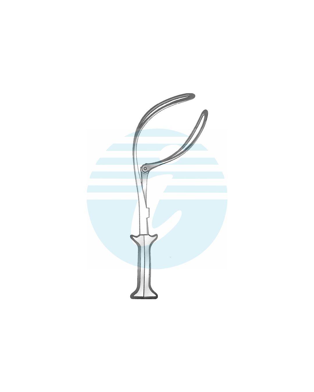 BARTON OBSTETRICAL (MIDWIFERY) FORCEPS One hinged blade