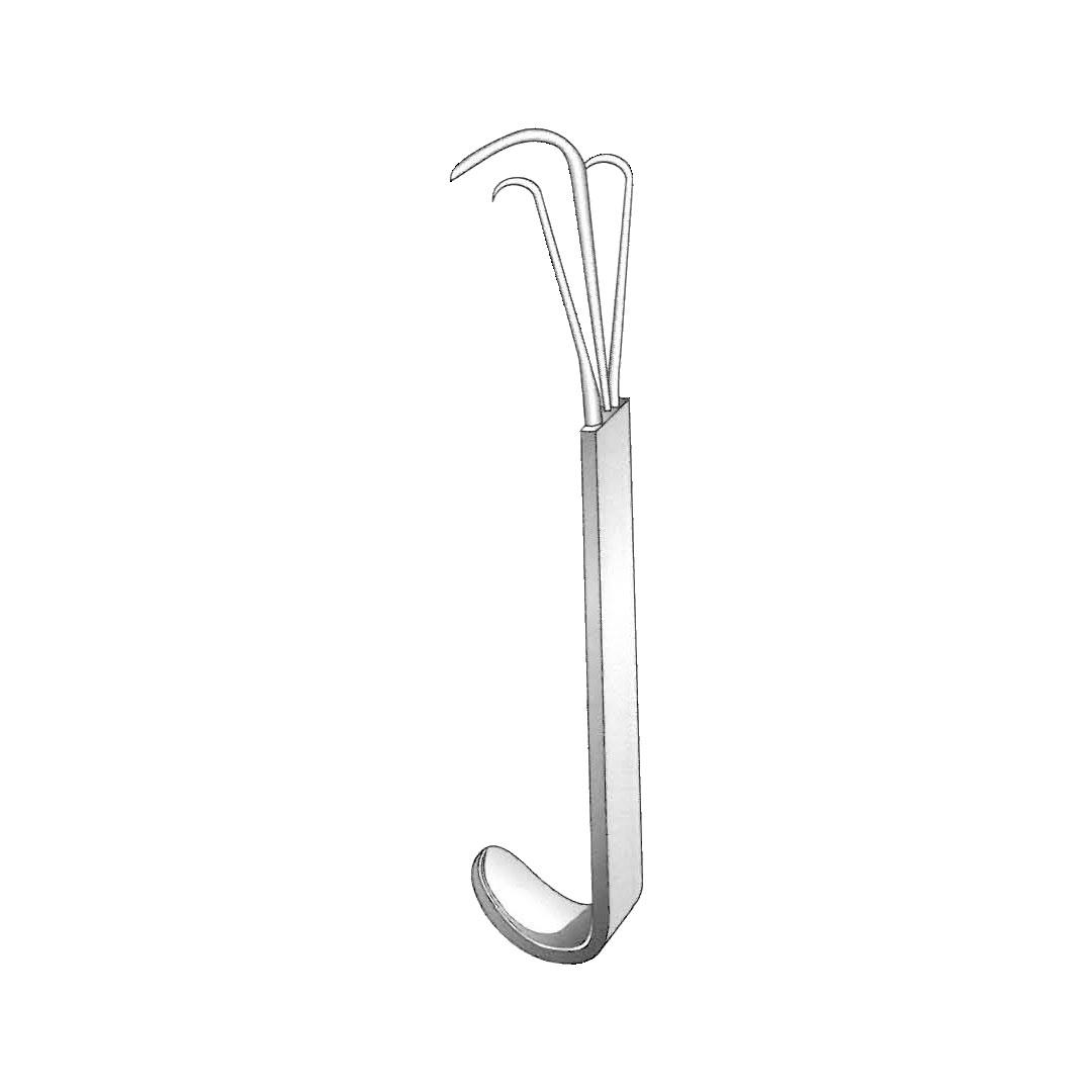 BECKER RHINOLOGY Small Plastic surgery american made open retractors