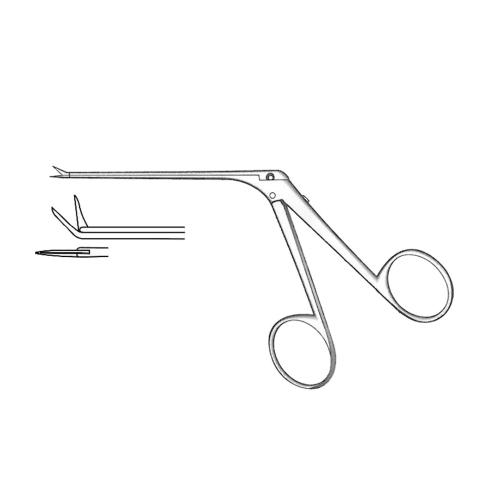 BELLUCC MICRO EAR SCISSORS Curved up black finish Very delicate 