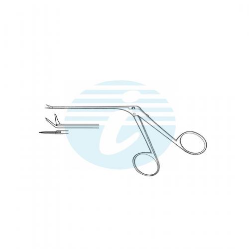 BELLUCC MICRO EAR SCISSORS Curved up black finish Very delicate 