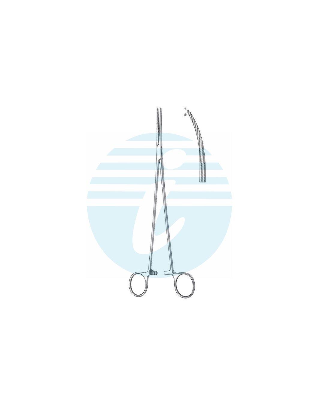 BENGOLEA ARTERY FORCEPS Curved 1:2 Teeth
