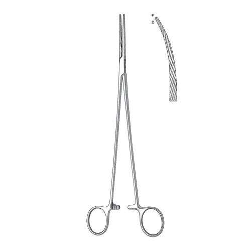 BENGOLEA ARTERY FORCEPS Curved 1:2 Teeth