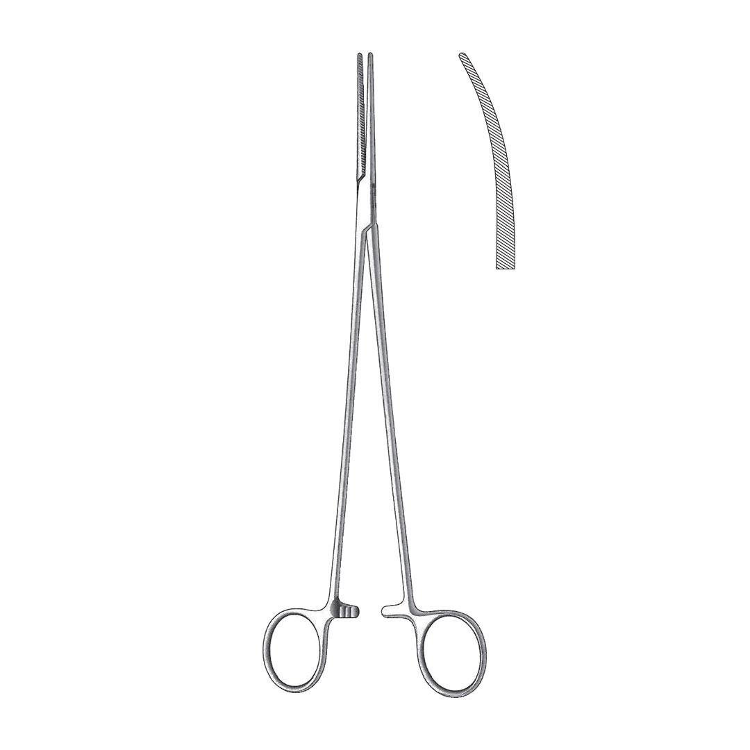 BENGOLEA ARTERY FORCEPS Curved
