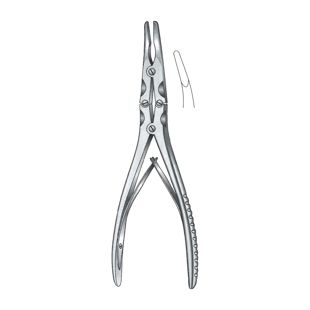 BEYER BONE RONGEUR FORCEPS Curved