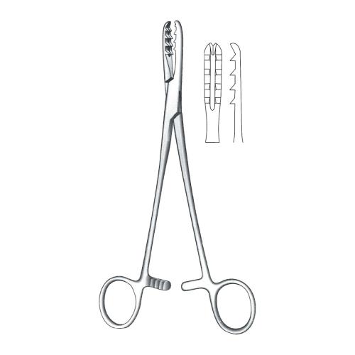 BIRCHER GANSKE BONE HOLDING & REDUCTION FORCEPS Straight and Curved