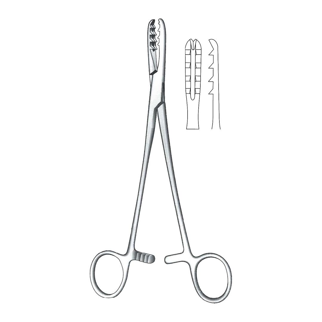 BIRCHER GANSKE BONE HOLDING & REDUCTION FORCEPS Straight and Curved