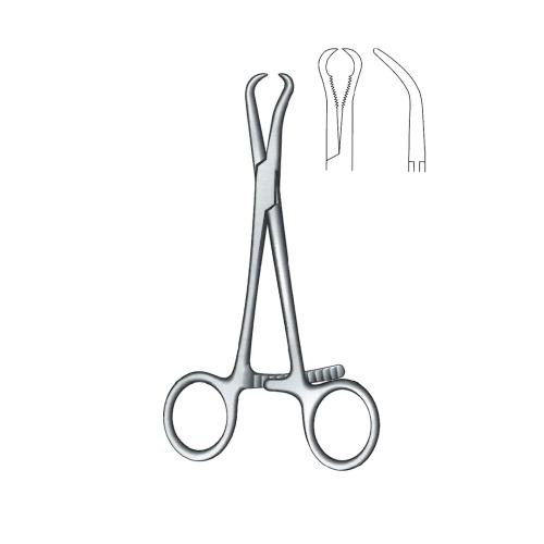 BONE HOLDING & REDUCTION FORCEPS Bone holding forceps Serrated with pointed tips Curved