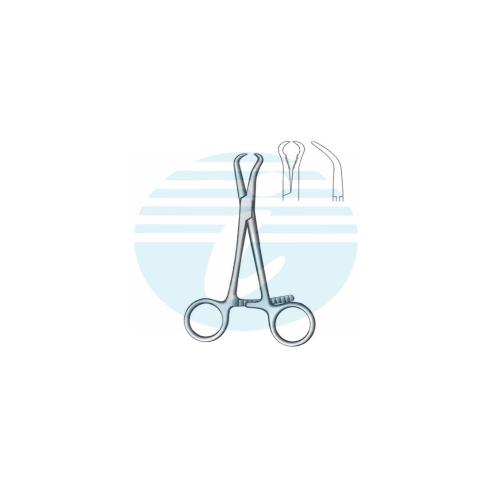 BONE HOLDING & REDUCTION FORCEPS Bone holding forceps Serrated with pointed tips Curved