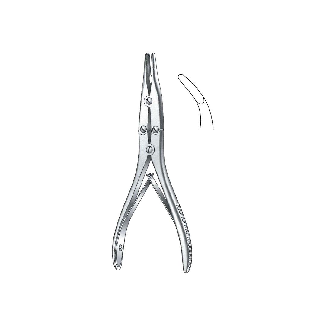 BONE RONGEUR FORCEPS Full curved Delicate Bite