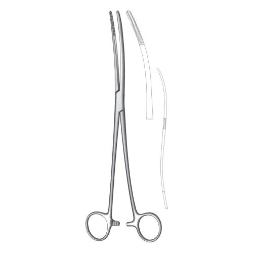 BOZEMANN DRESSING FORCEPS SPONGE FORCEPS Curved