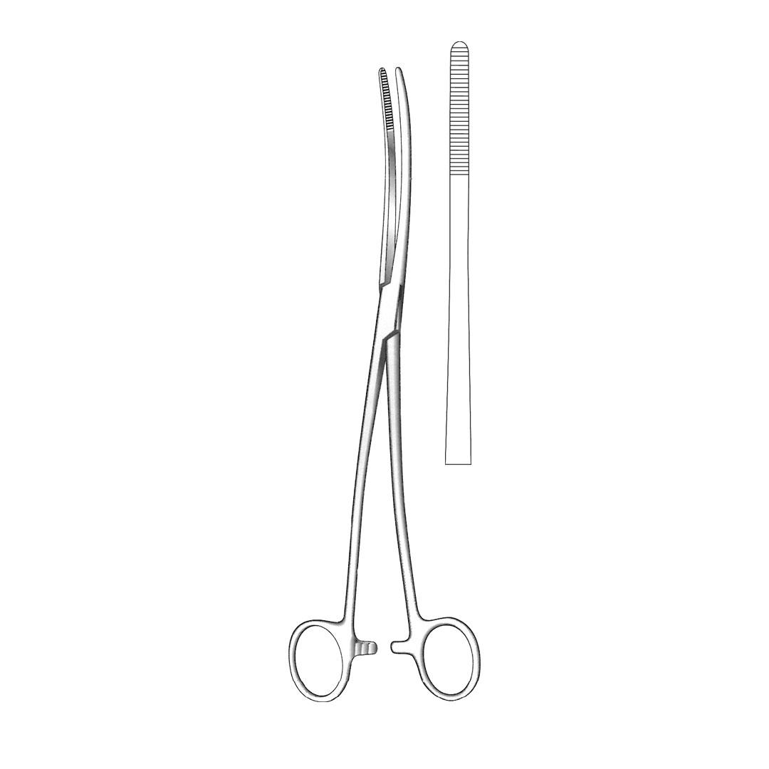 BOZEMANN DRESSING FORCEPS SPONGE FORCEPS Straight