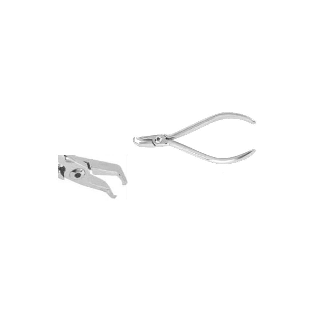 Bracket removing pliers angled
