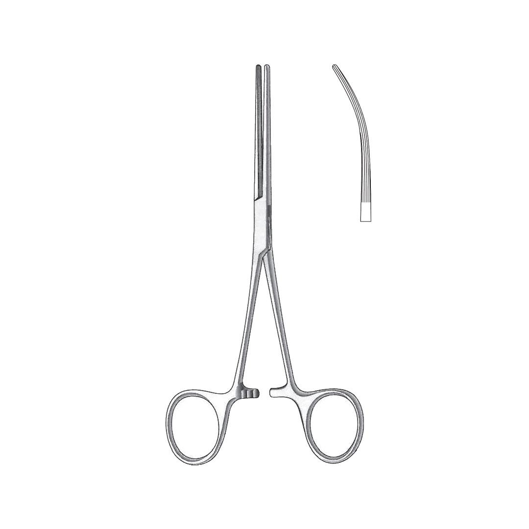 BRAINBRIDGE ARTERY FORCEPS Curved