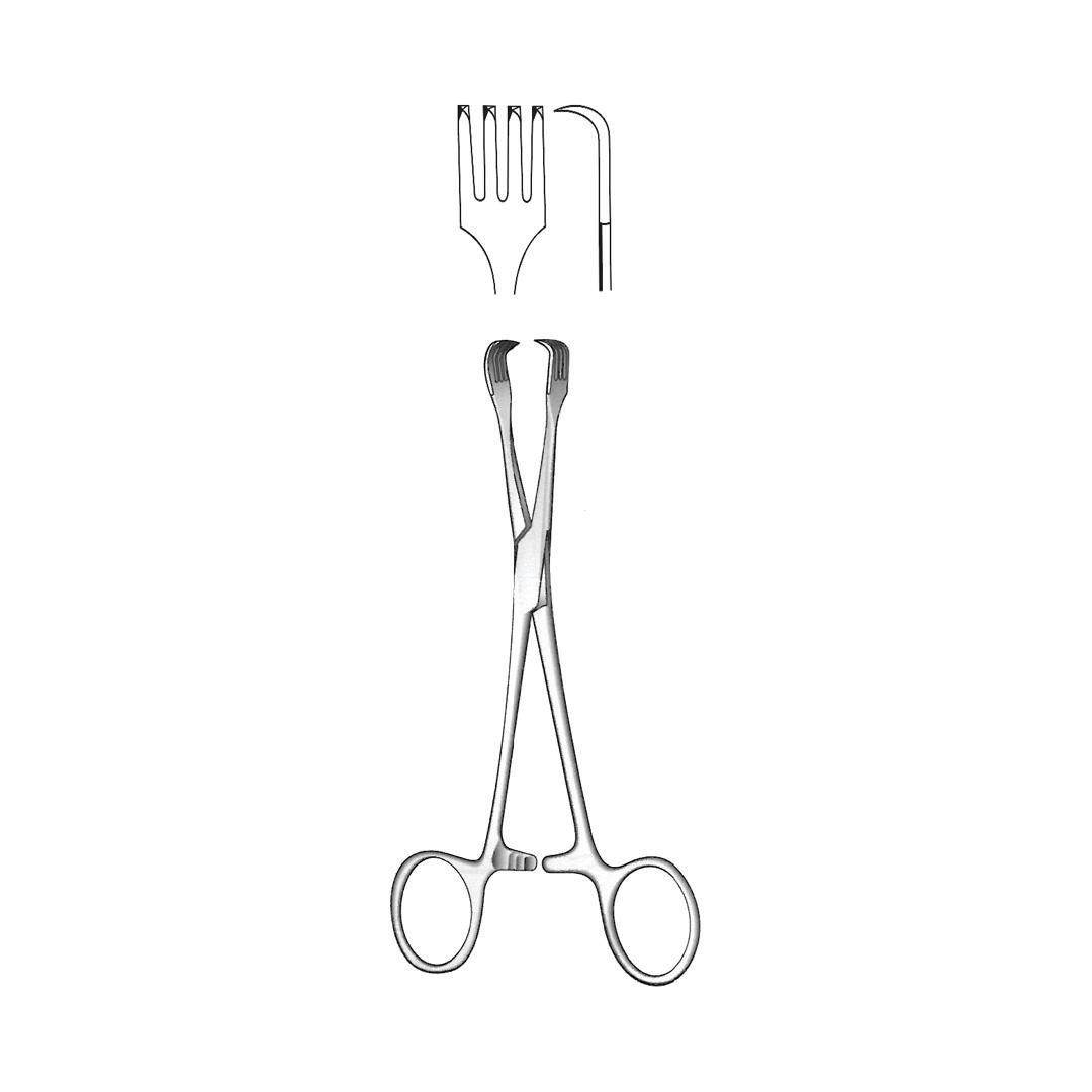 BRAUN TENACULUM FORCEPS