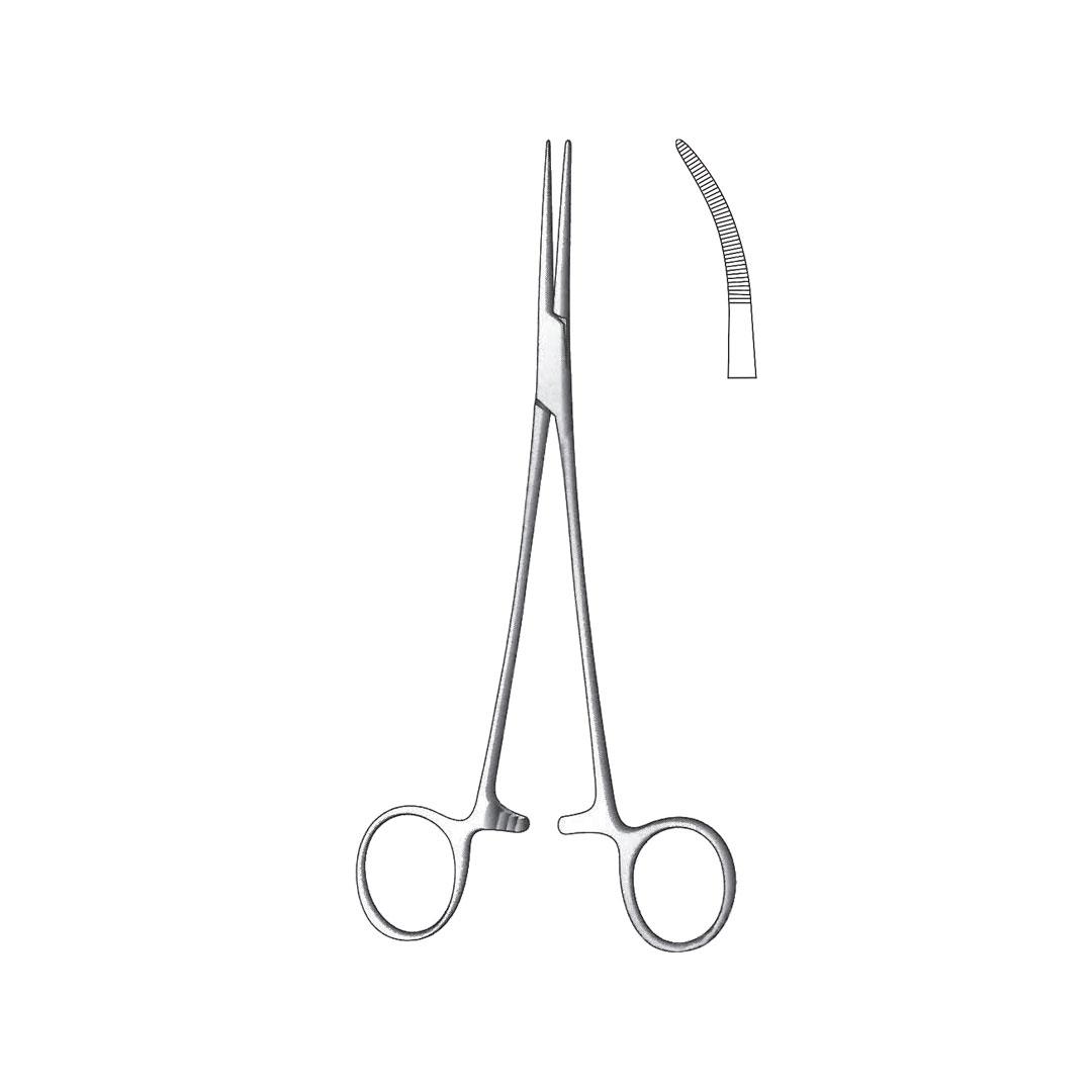 BRIKETT ARTERY FORCEPS Curved