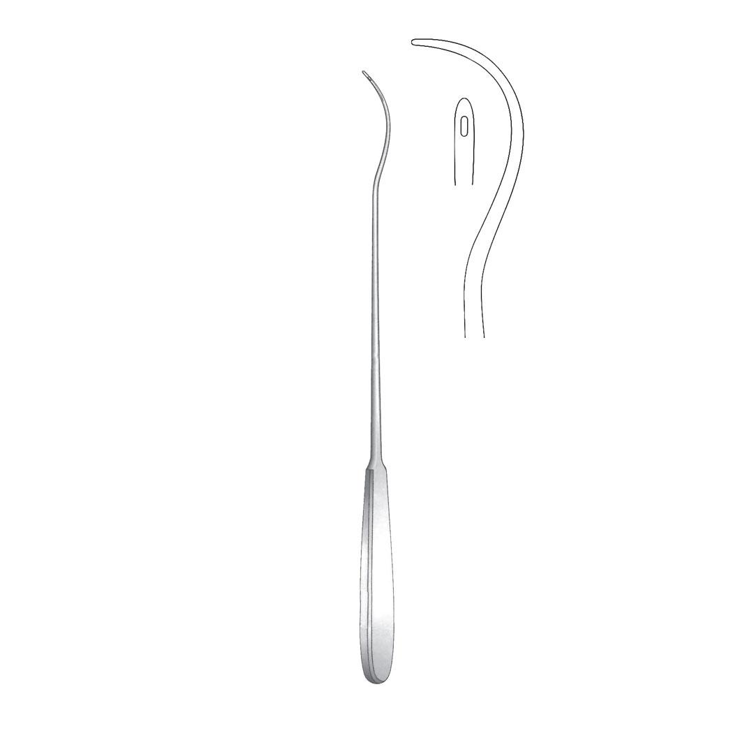 BRUNNER LIGATURE NEEDLES Full curved