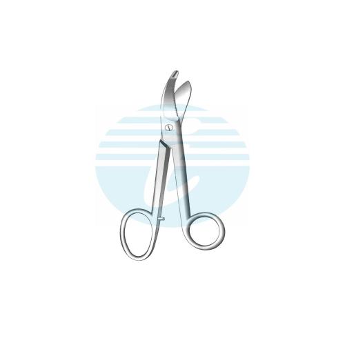 BRUNS BANDAGE SCISSORS Open Shanks with Pin serrated