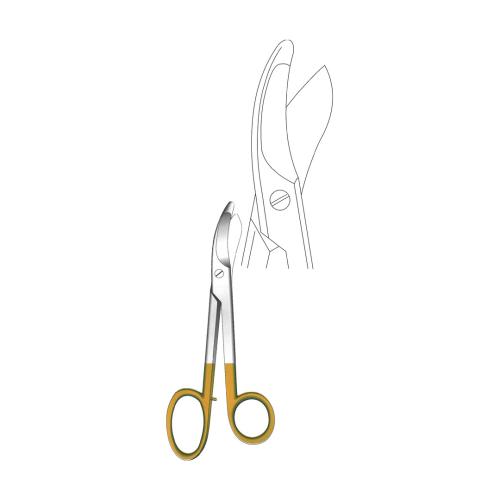 BRUNS Orthopedic BANDAGE SCISSORS Open Shanks with Pin
