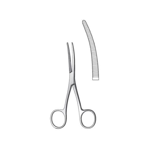 BRYANT DRESSING COTTON SWAB HOLDING FORCEPS Screw joint curved