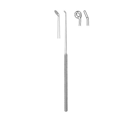 BUCK EAR CURETTES,Blunt  Round handle