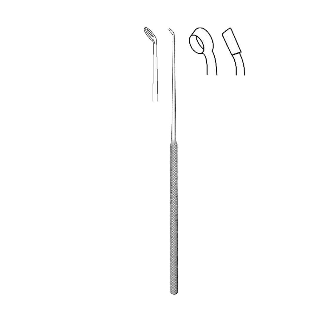 BUCK EAR CURETTES Blunt  Round handle