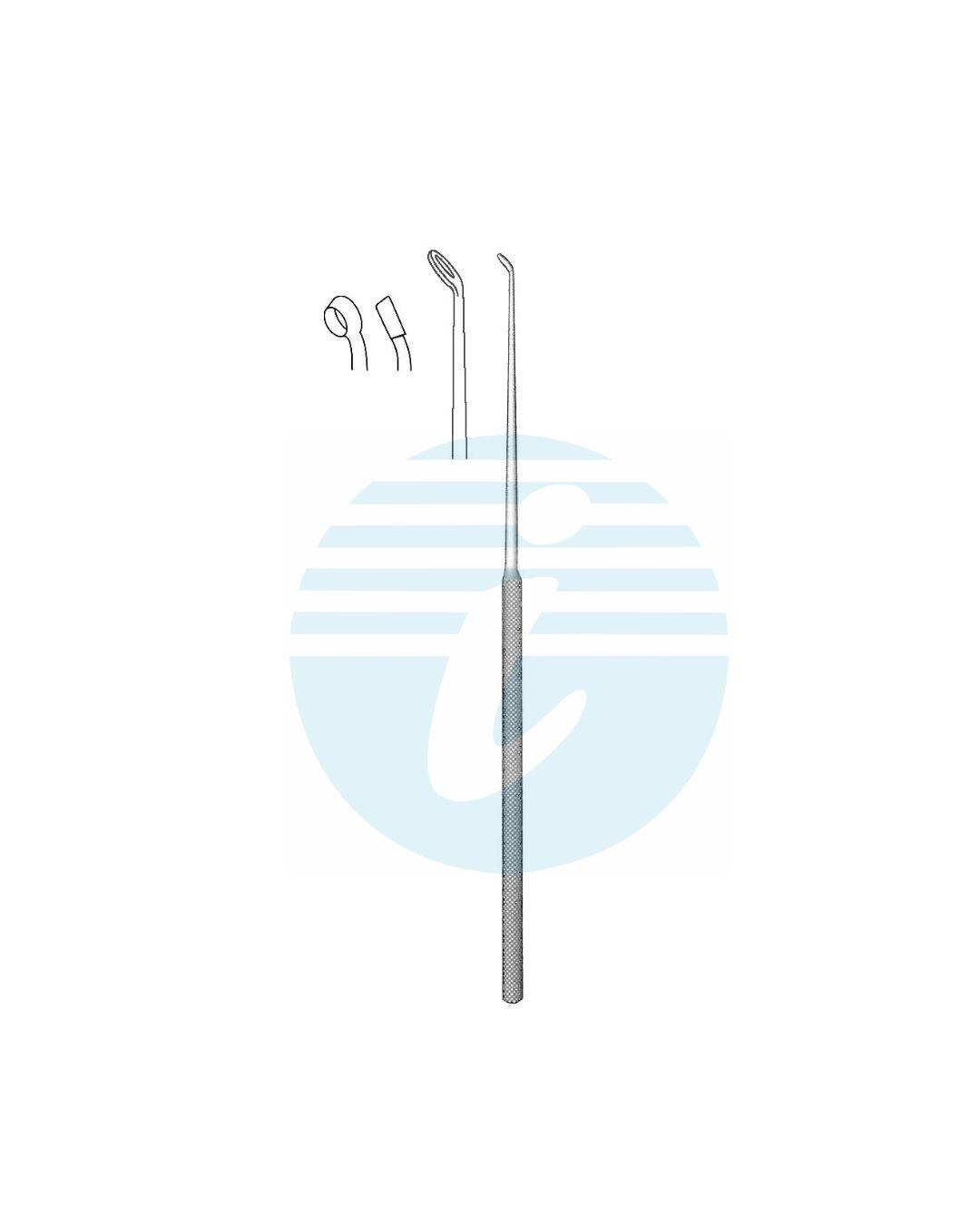 BUCK EAR CURETTES Sharp Fig. 1 Round handle