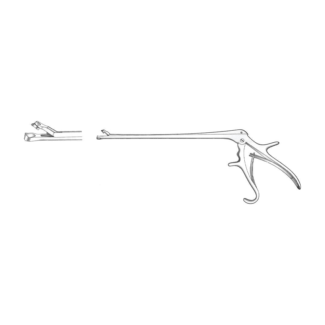 BURKE CERVICAL BIOPSY AND SPECIMEN FORCEPS With Lock