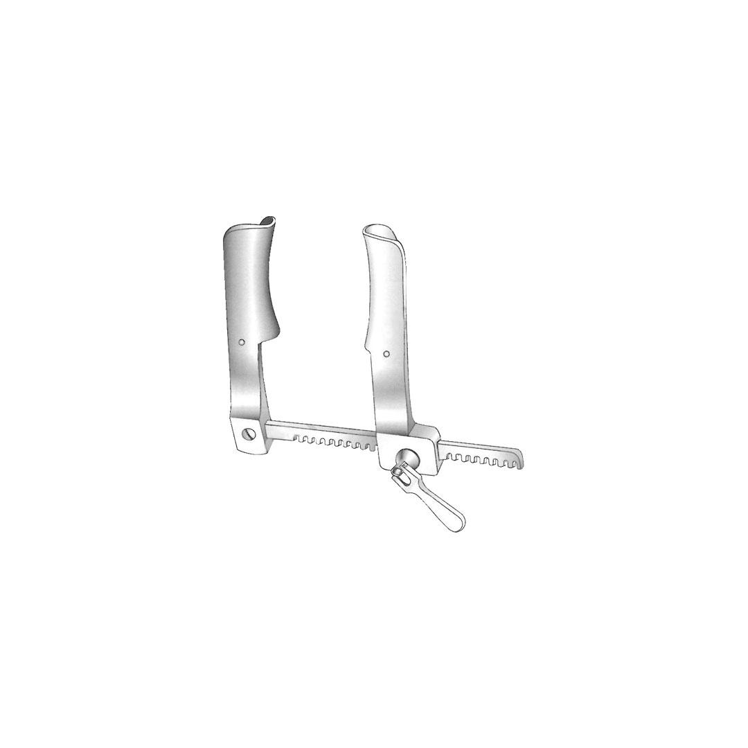 CASTANEDA RIB SPREADERS For infants lateral blades spreading