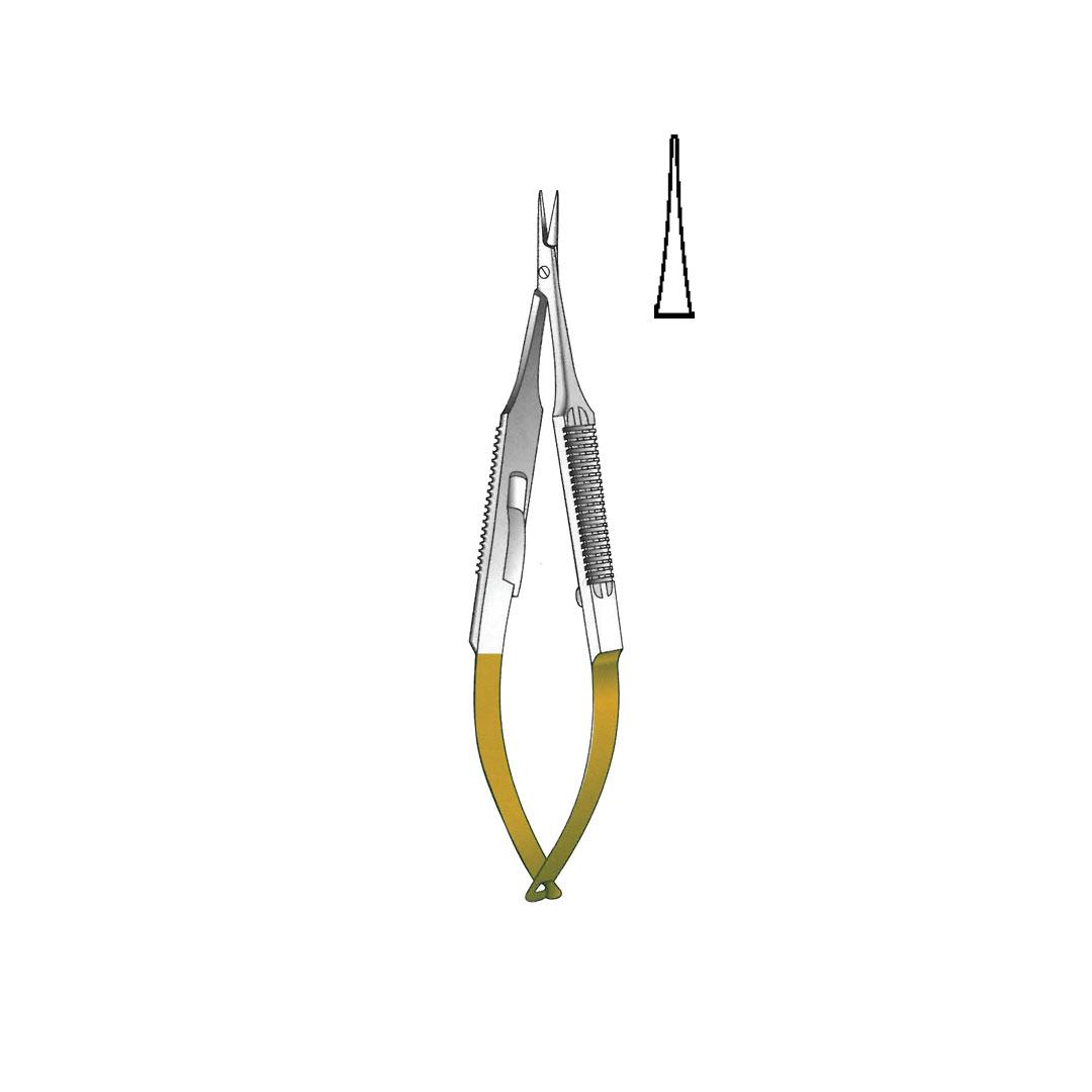 CASTROVIEJO NEEDLE HOLDERS TC GOLD With lock