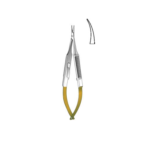 CASTROVIEJO NEEDLE HOLDERS TC GOLD With lock
