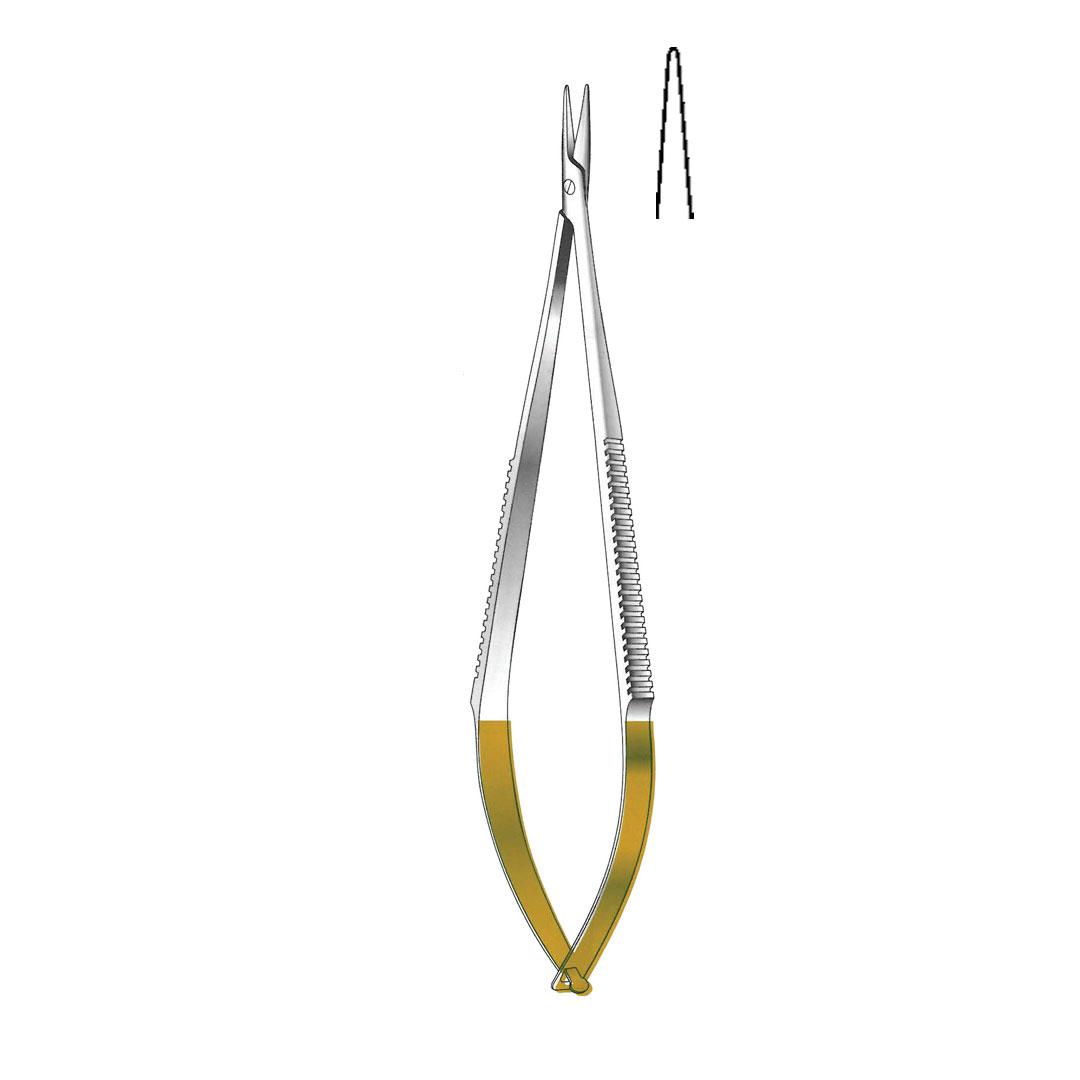 CASTROVIEJO NEEDLE HOLDERS TC GOLD Without lock